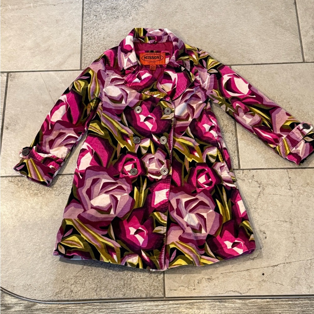 Missoni for Target girls 4T/5T pea coat